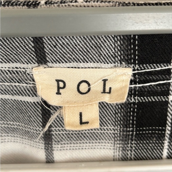 POL Black & White Plaid Dress - Picture 4 of 14